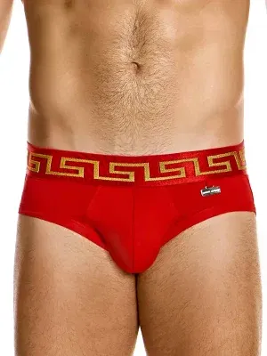 Slip Suspensorio Modus Vivendi Meander Rojo