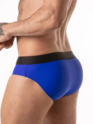 Bañador Slip Locker Gear Pool Boy Negro Azul