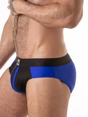 Bañador Slip Locker Gear Pool Boy Negro Azul