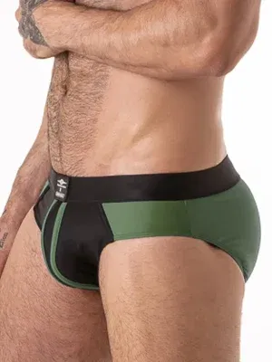 Bañador Slip Locker Gear Pool Boy Negro Khaki