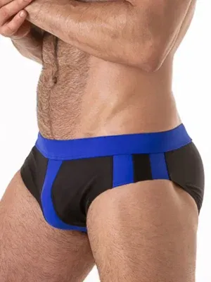 Bañador Slip Locker Gear Swim Brief Soaker Negro Rojo