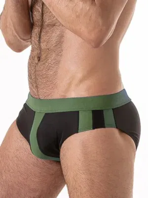 Bañador Slip Locker Gear Swim Brief Soaker Negro Khaki