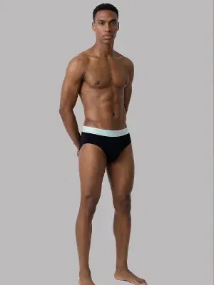 Pack 3 Slips CK Icon Cotton Stretch 3ZG