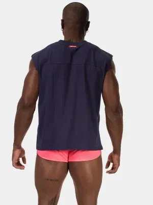 Camiseta sin mangas Barcode Berlin Daddy aul marino