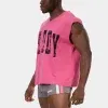 Camiseta sin mangas Barcode Berlin Daddy Rosa