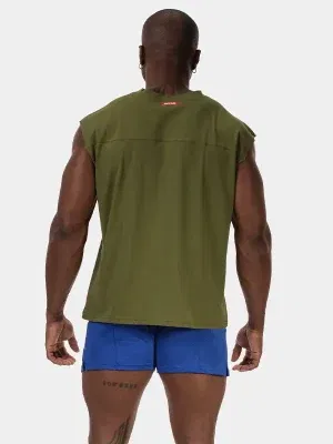 Camiseta sin mangas Barcode Berlin Daddy verde