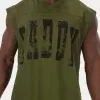Camiseta sin mangas Barcode Berlin Daddy verde