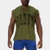 Camiseta sin mangas Barcode Berlin Daddy verde