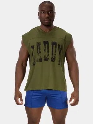 Camiseta sin mangas Barcode Berlin Daddy verde