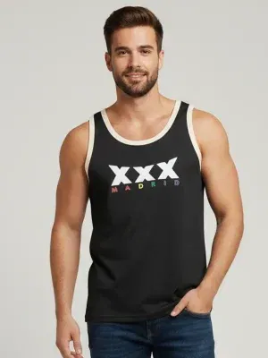Camiseta de tirantes colaboracion Code 22 y XXXMADRID
