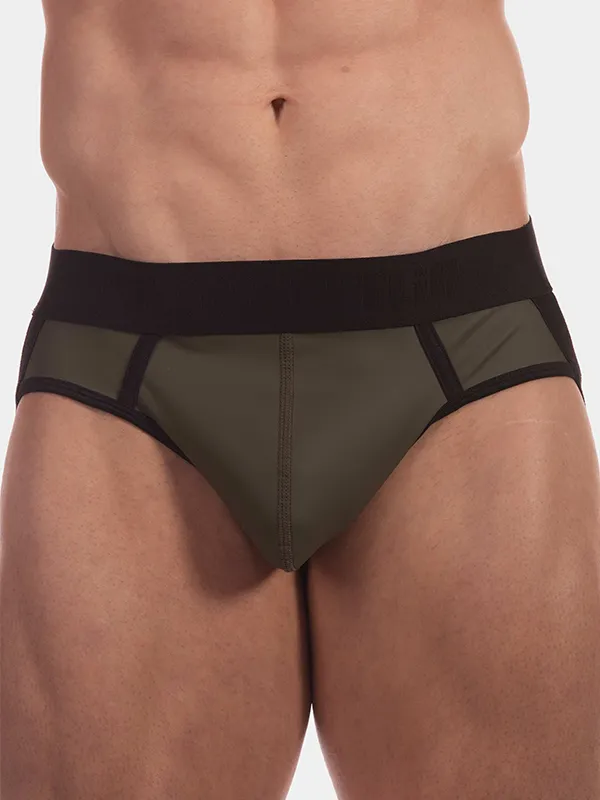 Suspensorio Efecto Cuero Barcode Berlin Miko Army