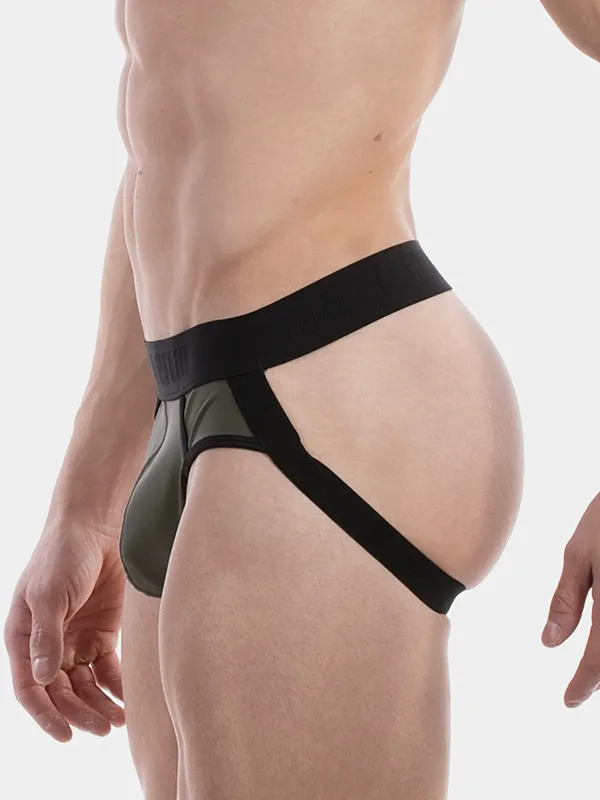 Suspensorio Efecto Cuero Barcode Berlin Miko Army