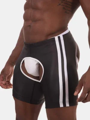 Short Chaps Barcode Berlin Jiho Negro Blanco