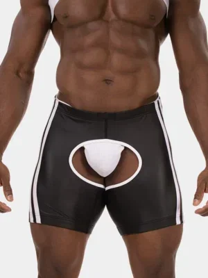 Short Chaps Barcode Berlin Jiho Negro Blanco