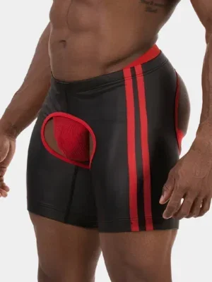 Short Chaps Barcode Berlin Jiho Negro Rojo