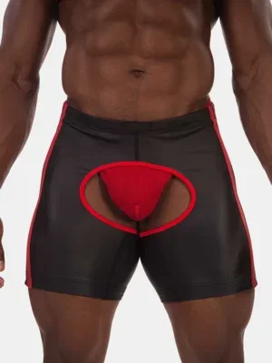 Short Chaps Barcode Berlin Jiho Negro Rojo