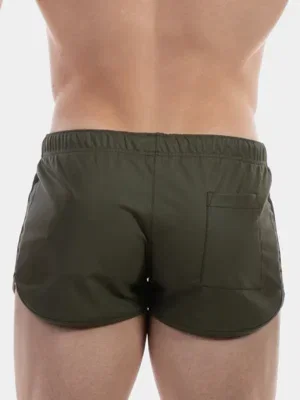Short Barcode Berlin Byron Laboratory Army vista trasera con bolsillo posterior
