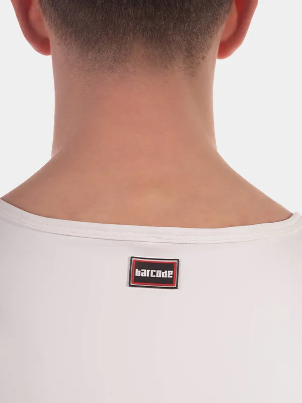 Camiseta de Tirantes Barcode Berlin Zan Blanca - Imagen 5
