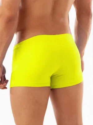 Detalle frontal del bañador bóxer Olaf Benz BLU2550 Sun