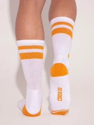 Calcetines Code 22 Iconic Crew Mostaza