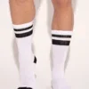 Calcetines Code 22 Iconic Crew Blanco