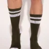 Calcetines Code 22 Iconic Crew Khaki