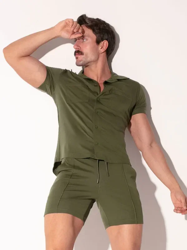 Camisa Code 22 Silken Khaki