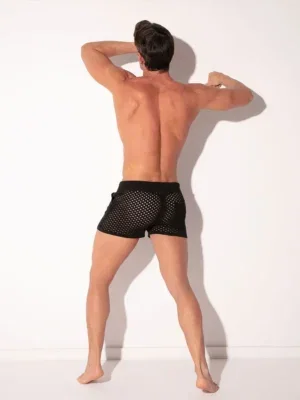 Parte trasera del Mini Short Code 22 Mosaic Negro