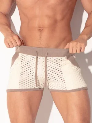 Mini Short Code 22 Mosaic Taupe de frente