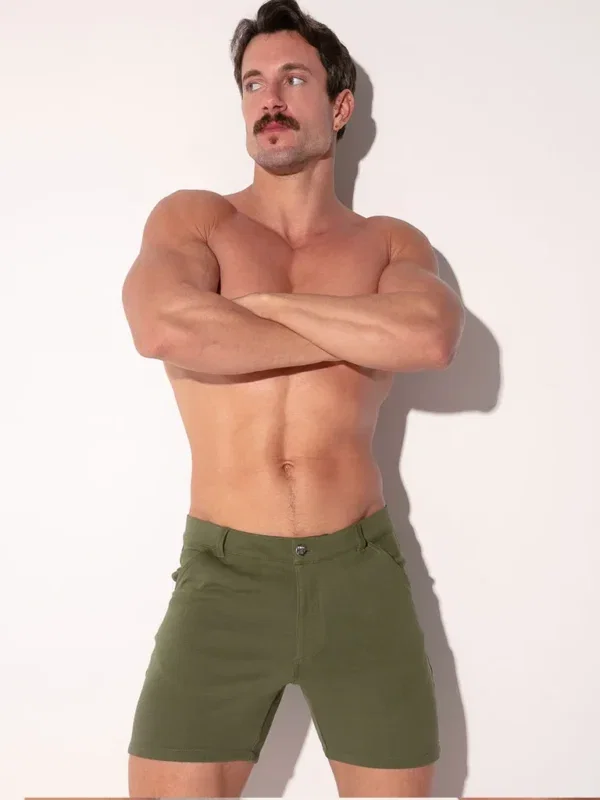 Pantalón Corto Code 22 Iconic Bermuda Khaki