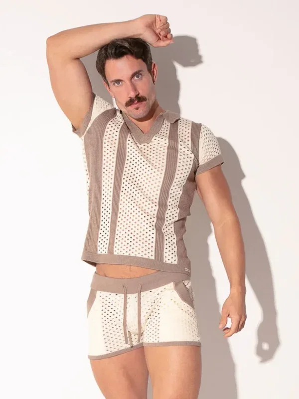 Polo Code 22 Mosaic Taupe