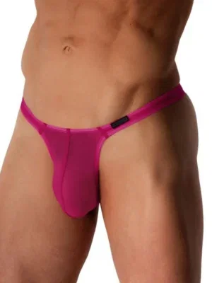 Tanga para hombre Manstore M2572 Magenta vista frontal
