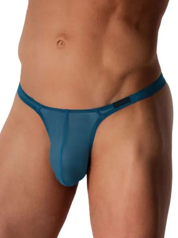 Tanga para hombre Manstore M2572 Tower String Teal