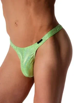 Tanga para hombre Manstore M2575 Kiwi vista frontal