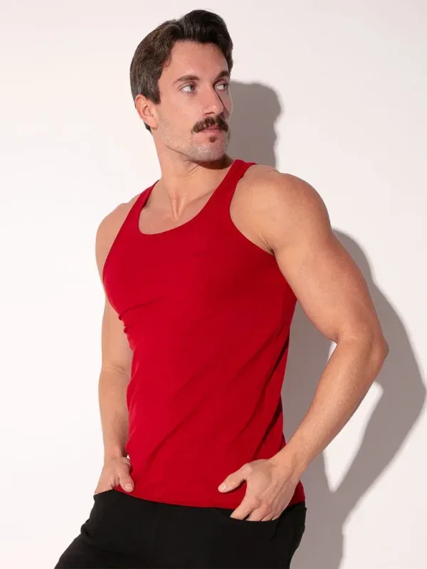 Camiseta Tirantes Code 22 Essential  Roja