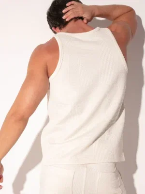 camiseta de tirantes Code 22 Medley offwhite