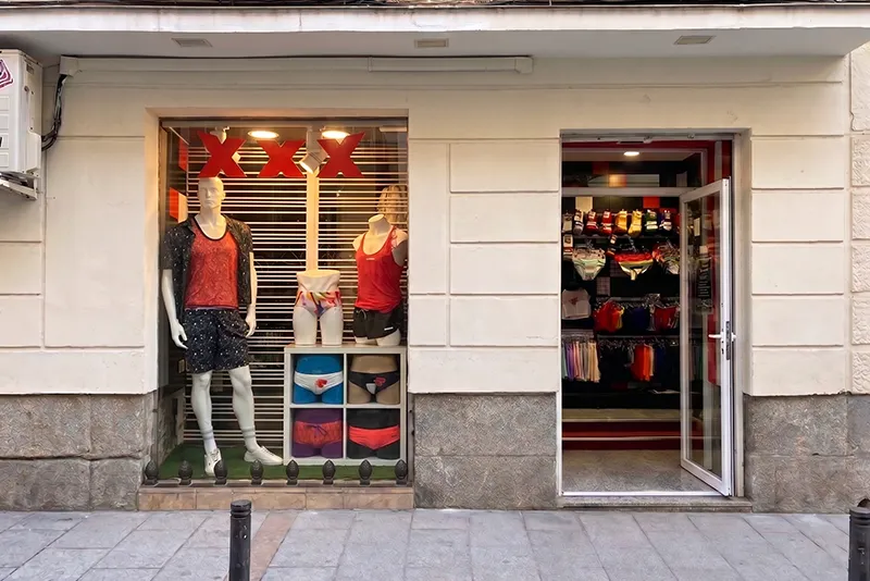 Tienda XXXMadrid Pelayo 2, Shop in Shop Barcode Berlin, Chueca, Madrid