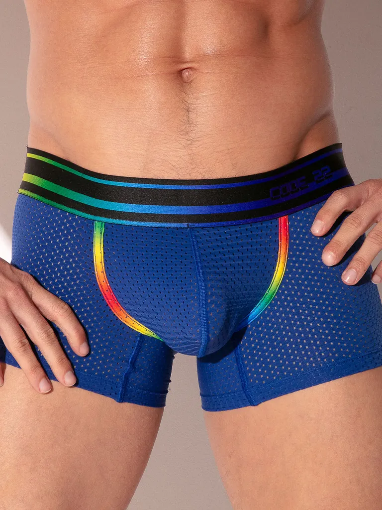 Boxer Code 22 Pride Azul