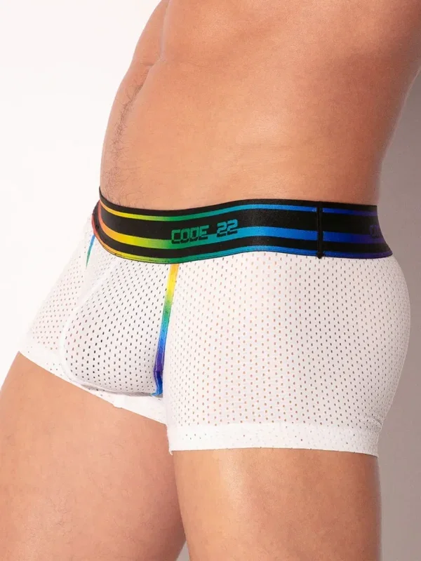 Boxer Code 22 Pride Blanco