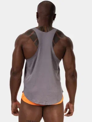 Camiseta de tirantes Barcode Berlin Siler Gris