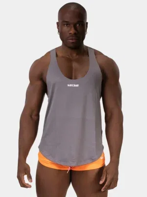 Camiseta de tirantes Barcode Berlin Siler Gris