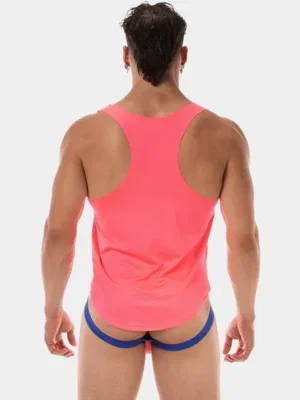 Camiseta de tirantes Barcode Berlin Siler Rosa
