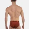 Vista trasera del slip bikini óxido Viggo de Barcode Berlin